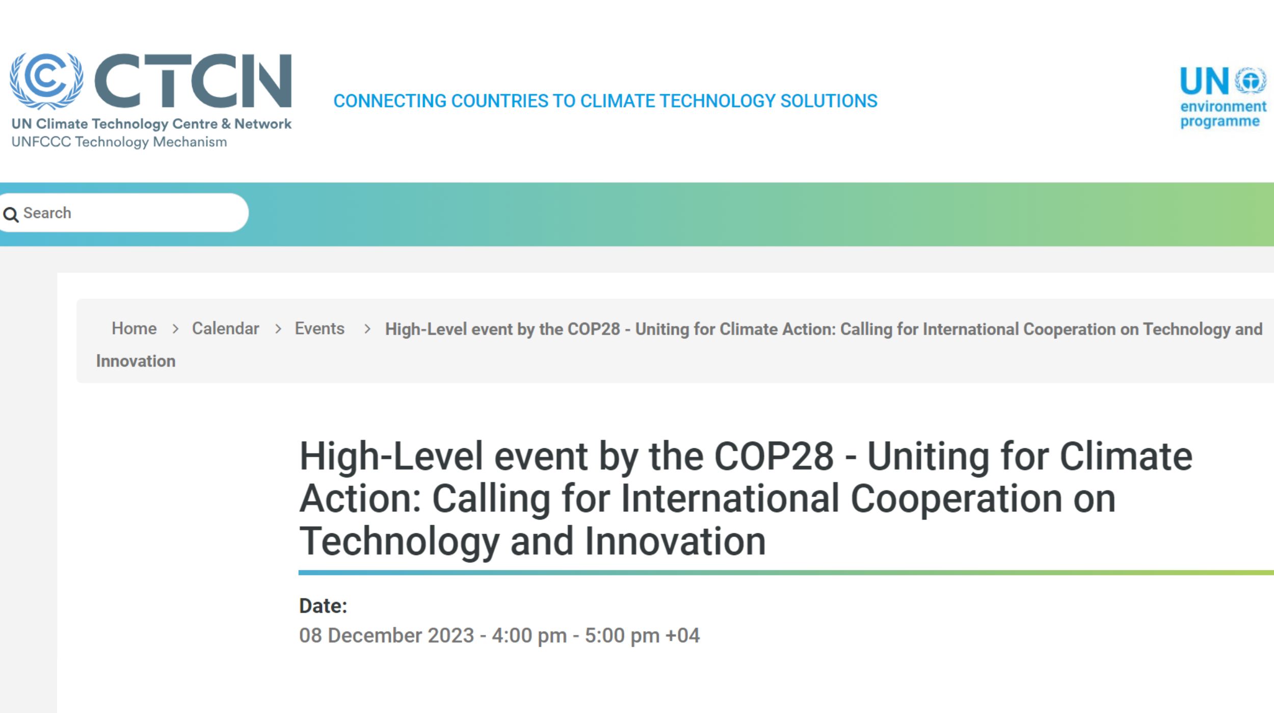 high-level event by the COP28.jpg